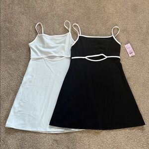 NWT Wild Fable Butterbliss Dresses with Cutouts M